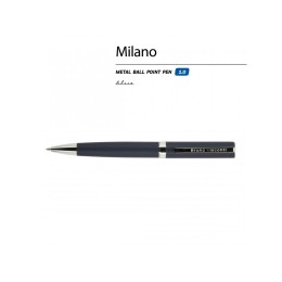 Ручка шариковая автоматическая BrunoVisconti® "MILANO" цвет корпуса синий, 1 мм