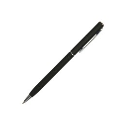 Ручка шариковая автоматическая BrunoVisconti® "PALERMO" цвет корпуса черный, soft-touch, 0.7 мм