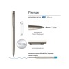 Ручка "Firenze" шариковая автоматическая, шампань