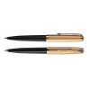 Шариковая ручка Parker 51 DELUXE BLACK GT, стержень: M, цвет чернил: black, в подарочной упаковке.