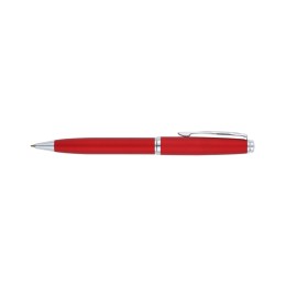 Ручка шариковая Pierre Cardin GAMME Classic с поворотным механизмом, красный матовый/серебро