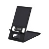 Тонкая алюминиевая подставка для телефона Rise, черный