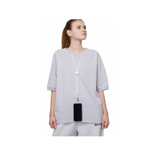 Ремешок на шею для телефона «Нэко», белый