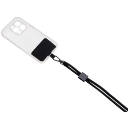 Ремешок на шею для телефона «Риксо», черный