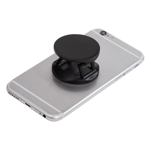 Держатель для телефона с отверстием для пальца «Pop Flex», черный