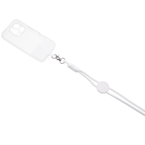 Ремешок на шею для телефона «Нэко», белый