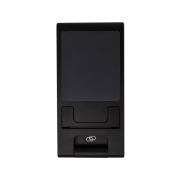 Тонкая алюминиевая подставка для телефона Rise, черный