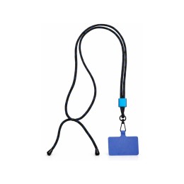 Ремешок на шею для телефона «Риксо», синий/черный