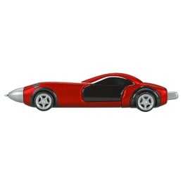 Ручка шариковая «Сан-Марино» в форме автомобиля с открывающимися дверями и инерционным механизмом движения, красная
