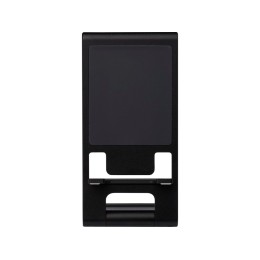 Тонкая алюминиевая подставка для телефона Rise, черный