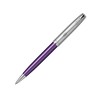 Шариковая ручка Parker Sonnet Essentials Violet SB Steel CT, цвет чернил black, перо: M, в подарочной упаковке.