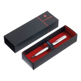 Ручка шариковая Pierre Cardin EASY. Цвет - серебристый. Упаковка Е