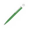 Металлическая шариковая ручка soft touch "Brush gum", зеленый