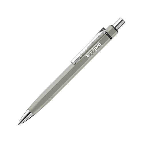 Ручка шариковая шестигранная UMA «Six», серый