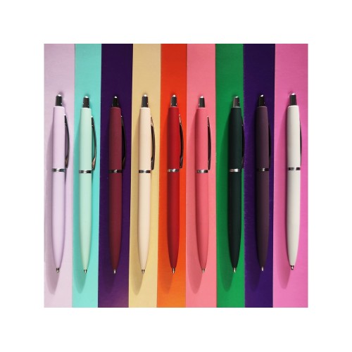 Ручка металлическая шариковая "San Remo", софт-тач, 1.0 мм, ярко-розовый