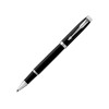 Ручка-роллер Parker IM Mat Black CT,стержень: F, цвет чернил: black, в подарочной упаковке.