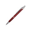 Ручка шариковая «Кварц», красный/серебристый