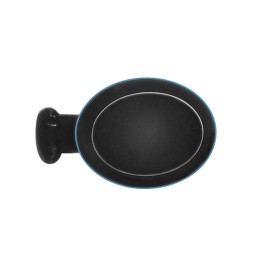 Металлическая шариковая ручка soft touch "Ellipse gum", голубой