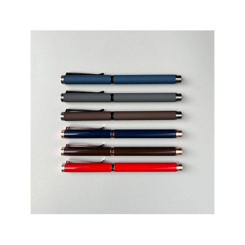 Ручка металлическая шариковая "Venezia Classico", красный