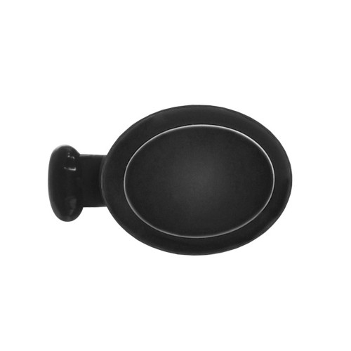 Металлическая шариковая ручка soft touch "Ellipse gum", черный