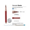 Ручка металлическая шариковая "Venezia Classico", красный