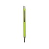 Ручка металлическая soft touch шариковая «Tender», зеленое яблоко/серый