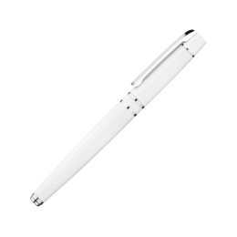 Ручка металлическая роллер «VIP R», белый
