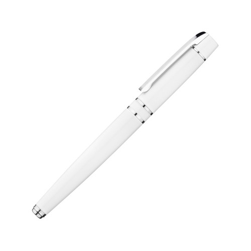 Ручка металлическая роллер «VIP R», белый
