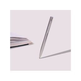 Ручка "Firenze" шариковая автоматическая, серебристая