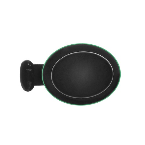 Металлическая шариковая ручка soft touch "Ellipse gum", зеленый