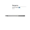 Ручка металлическая шариковая "Bergamo", серебристый