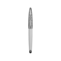 Ручка-роллер Waterman Carene, цвет: Contemporary white ST, стержень: Fblck