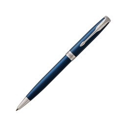 Ручка шариковая «Parker Sonnet Core Subtle Blue CT», синий/серебристый