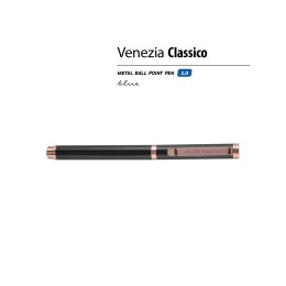Ручка металлическая шариковая "Venezia Classico", черный