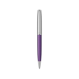 Шариковая ручка Parker Sonnet Essentials Violet SB Steel CT, цвет чернил black, перо: M, в подарочной упаковке.