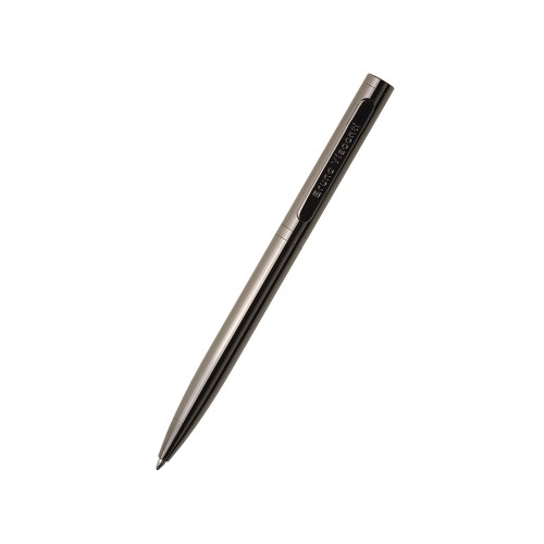 Ручка "Firenze" шариковая автоматическая, вороненая сталь