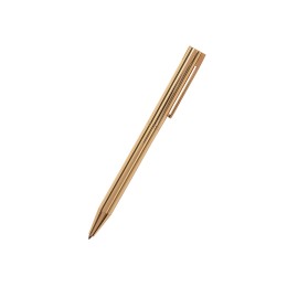 Ручка металлическая шариковая "Bergamo", золотистый
