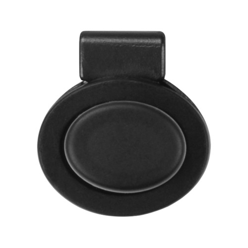 Ручка металлическая шариковая «Ellipse» овальной формы, серебристый/черный