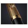 Шариковая ручка Parker 51 DELUXE BLACK GT, стержень: M, цвет чернил: black, в подарочной упаковке.