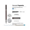Ручка металлическая шариковая "Venezia Pragmatico" софт-тач, коричневый