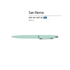 Ручка металлическая шариковая "San Remo", софт-тач, 1.0 мм, мятный