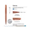 Ручка металлическая шариковая "Sienna", розовое золото