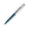Шариковая ручка Parker 51 CORE TEAL BLUE CT, стержень: M, цвет чернил: black, в подарочной упаковке.