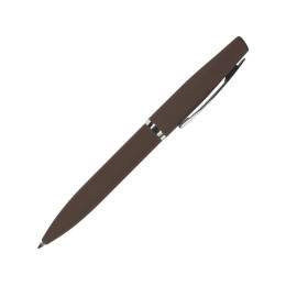 Ручка металлическая шариковая "Portofino", софт-тач, 1.0 мм, коричневый