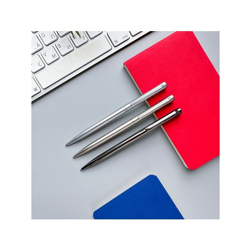 Ручка шариковая автоматическая BrunoVisconti® "PALERMO" цвет корпуса вороненая сталь, 0.7 мм