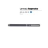 Ручка металлическая шариковая "Venezia Pragmatico" софт-тач, серый