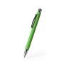 Ручка металлическая шариковая DOVER с покрытием софт-тач, папоротник