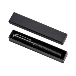 Металлическая ручка-роллер с анодированным слоем "Monarch", черная