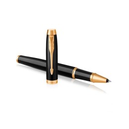 Ручка роллер «Parker IM Core Black GT», черный/золотистый