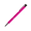 Ручка металлическая шариковая FAMILY MELAN, soft touch (Розовый)
